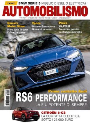 Automobilismo - Novembre 2023