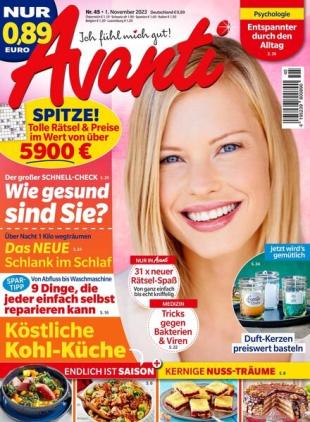 Avanti - 1 November 2023