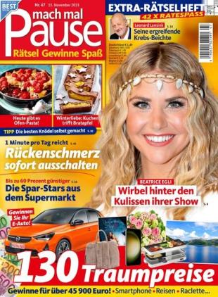 Mach mal Pause - 15 November 2023
