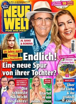 Neue Welt - 31 Oktober 2023