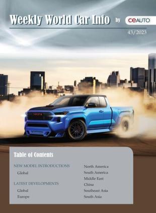 Weekly World Car Info - 5 November 2023