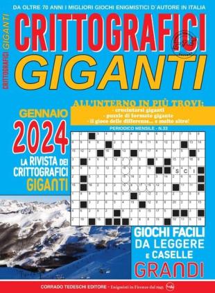 Crittografici Giganti - Dicembre 2023