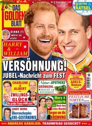 Das Goldene Blatt - 16 Dezember 2023