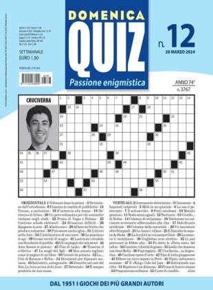 Domenica Quiz - 28 Marzo 2024