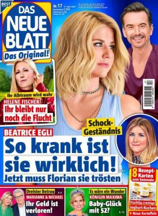 Das Neue Blatt - 17 April 2024