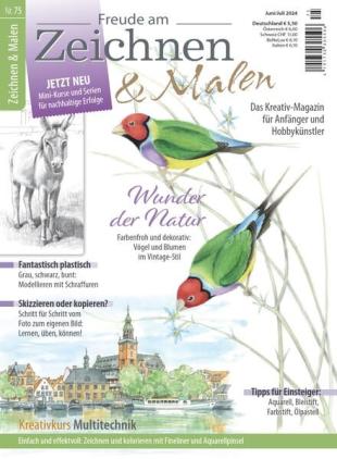 Freude am Zeichnen & Malen - Juni-Juli 2024