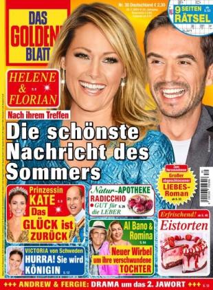 Das Goldene Blatt - 20 Juli 2024