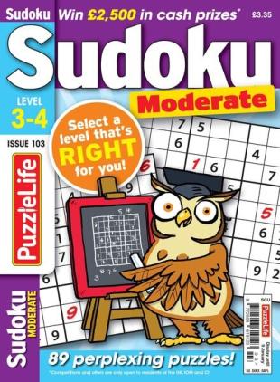 PuzzleLife Sudoku Moderate - December 2024