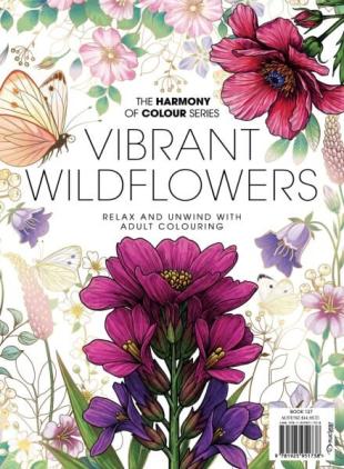 Colouring Book - Vibrant Wildflowers 2025