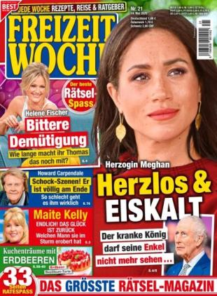 Freizeitwoche - 14 Mai 2025