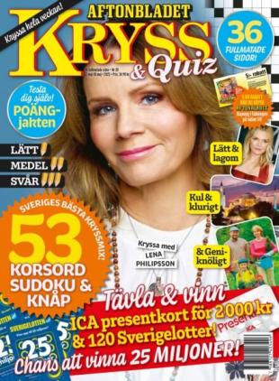 Kryss & Quiz - 12 Maj 2025