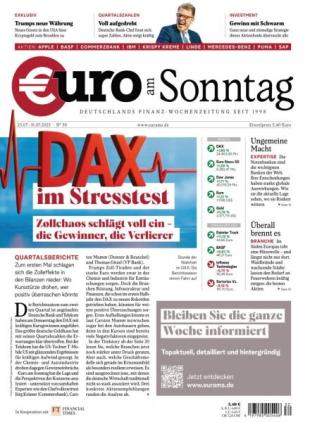 Euro am Sonntag - 25 Juli 2025