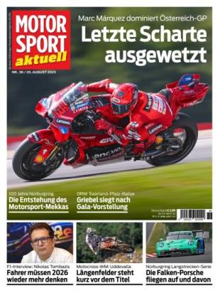 Motorsport aktuell - 19 August 2025