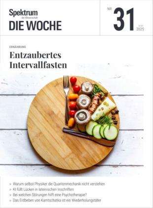 Spektrum Die Woche - 31 Juli 2025