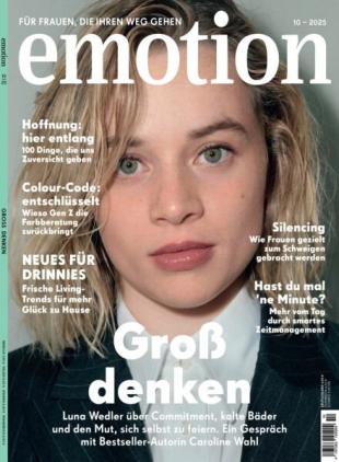 Emotion Germany - Oktober 2025