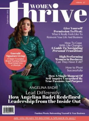 Women Thrive Magazine - September 2025