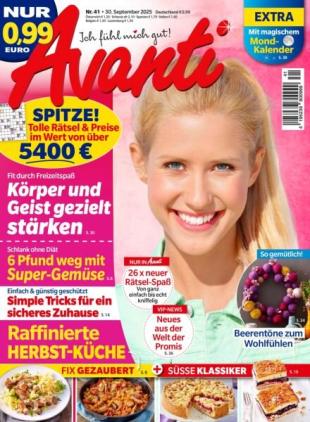 Avanti - 30 September 2025