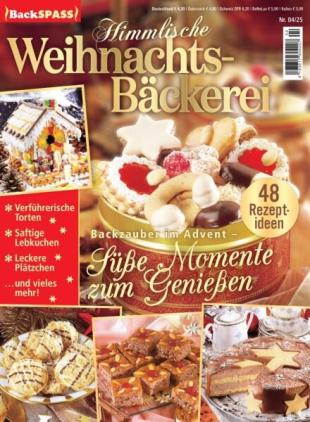 Backspass - 24 Oktober 2025