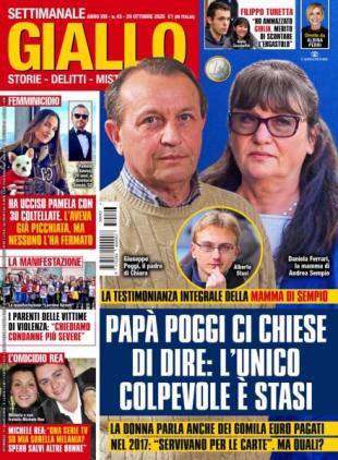 Giallo - 29 Ottobre 2025