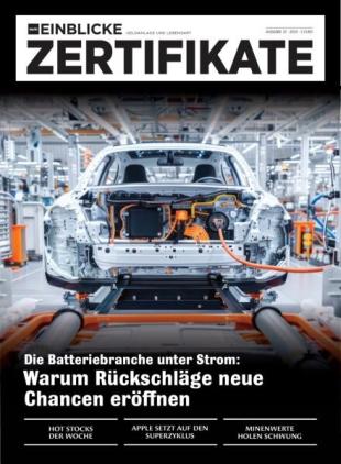 marktEINBLICKE Zertifikate - 12 November 2025