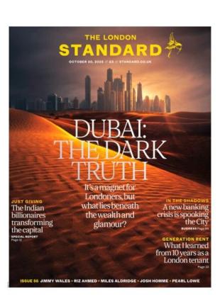 The London Standard - 30 October 2025
