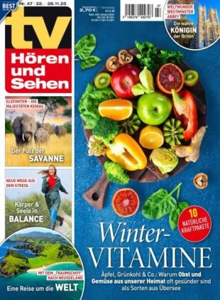 TV Horen und Sehen - 14 November 2025
