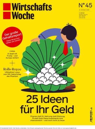 WirtschaftsWoche - 31 Oktober 2025