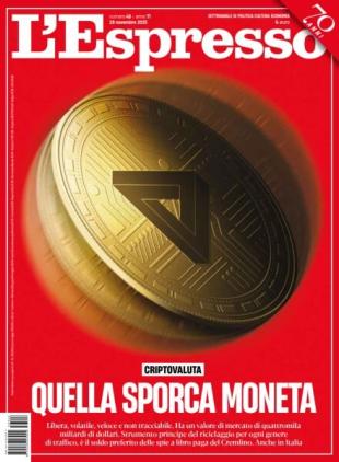 L'Espresso - 28 Novembre 2025