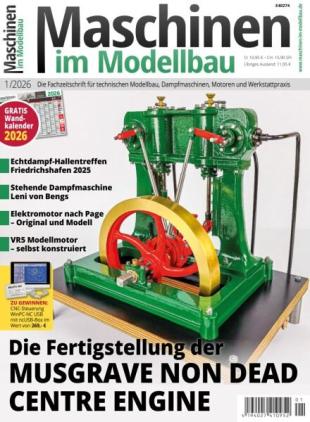 Maschinen im Modellbau - Dezember 2025