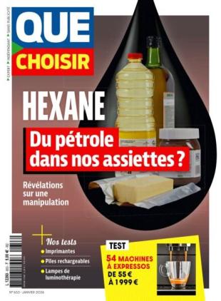 Que Choisir - Janvier 2026
