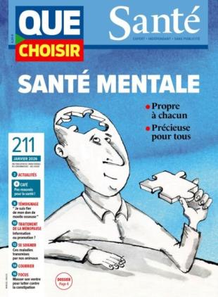 Que Choisir Sante - Janvier 2026