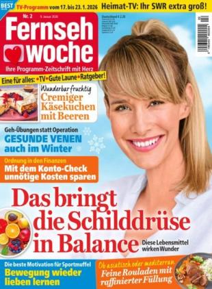 Fernsehwoche - 9 Januar 2026