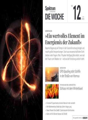 Spektrum Die Woche - 19 Marz 2026