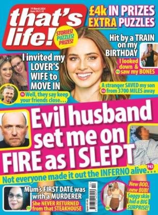 that's life! UK - 12 March 2026