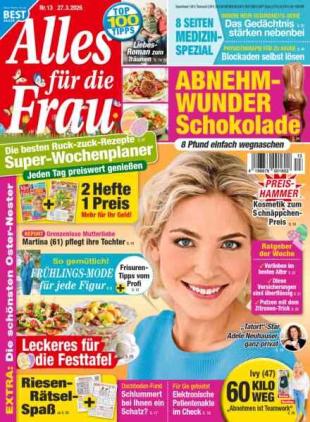 Alles fur die Frau - 27 Marz 2026