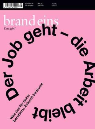 Brand Eins - Mai 2026