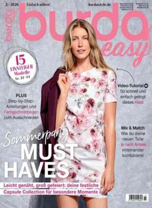 Burda Easy - Mai 2026