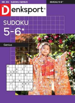 Denksport Sudoku 5-6 genius - 13 Mei 2026