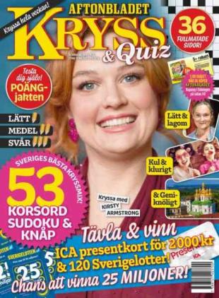 Kryss & Quiz - 25 Maj 2026
