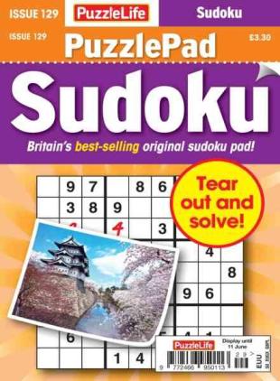 PuzzleLife PuzzlePad Sudoku - May 2026