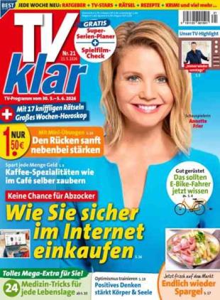TV Klar - 21 Mai 2026