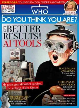 Who Do You Think You Are - June 2026