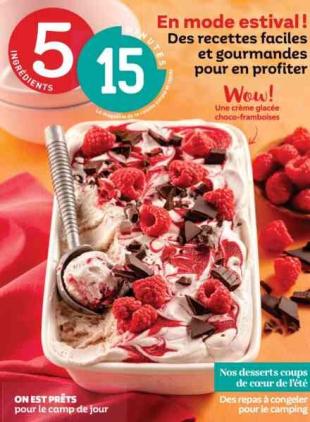 5 Ingredients 15 Minutes - Juillet 2026