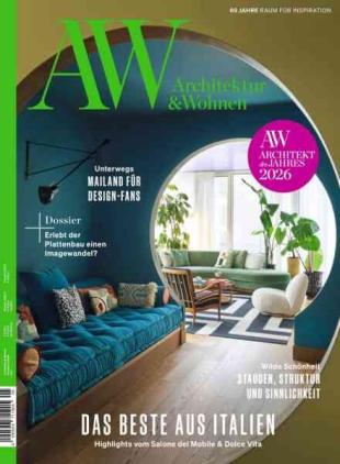 AW Architektur & Wohnen - Juni 2026