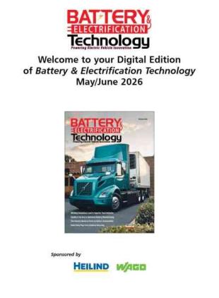 Battery & Electrification Technology - May-June 2026