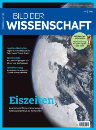 Bild der Wissenschaft - Juli 2026