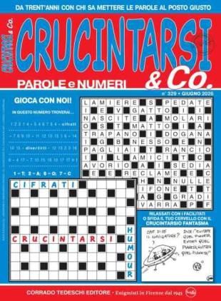 Crucintarsi & Co - Giugno 2026