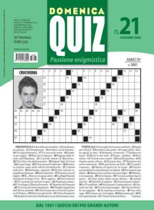 Domenica Quiz - 4 Giugno 2026
