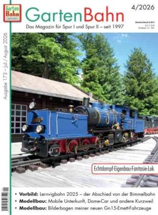 GartenBahn - Juli-August 2026