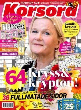 Korsord - 1 Juni 2026